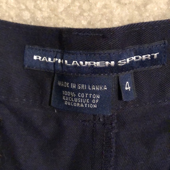 Navy Ralph Lauren Shorts Size 4 - Picture 3 of 3
